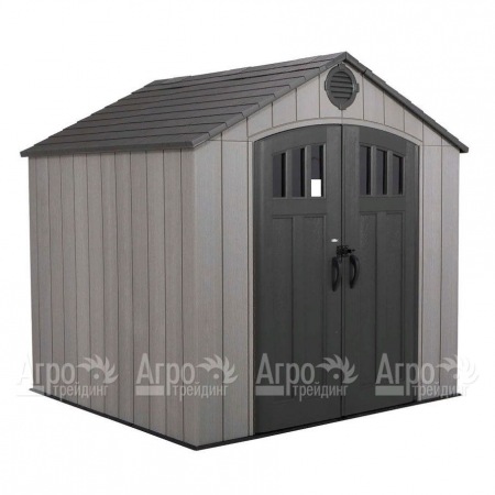 Пластиковый сарай LifeTime WoodLook 8х7.5 в Челябинске