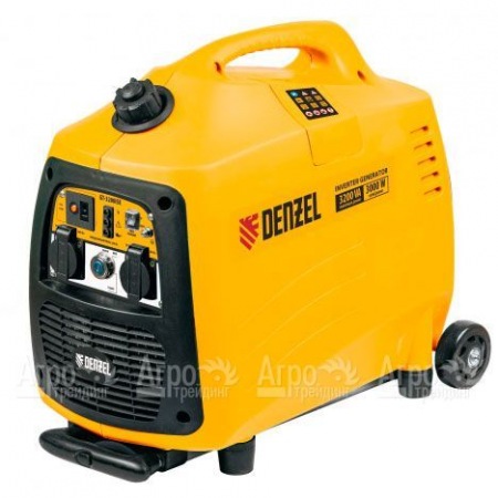 Инверторный бензогенератор Denzel GT-3200iSE 3 кВт в Челябинске