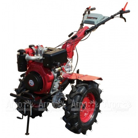 Мотоблок AgroStar AS 1100 BE-M с двигателем AgroMotor 186 F 9 л.с. (фрезы в комплекте) в Челябинске