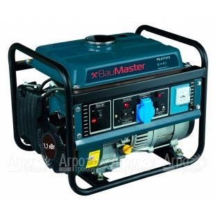 Бензогенератор BauMaster PG-87151X 1 кВт в Челябинске