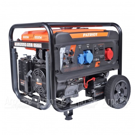 Бензогенератор Patriot GRA 8500 DAW 8 кВт в Челябинске