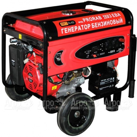 Бензогенератор Prorab 5503 EBA 5 кВт в Челябинске
