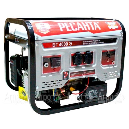 Бензогенератор Ресанта БГ 4000 Э 3 кВт в Челябинске