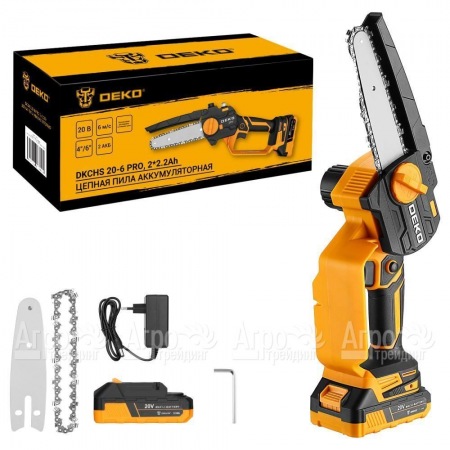 Аккумуляторная пила DEKO DKCHS 20-6 PRO 6&quot;  в Челябинске
