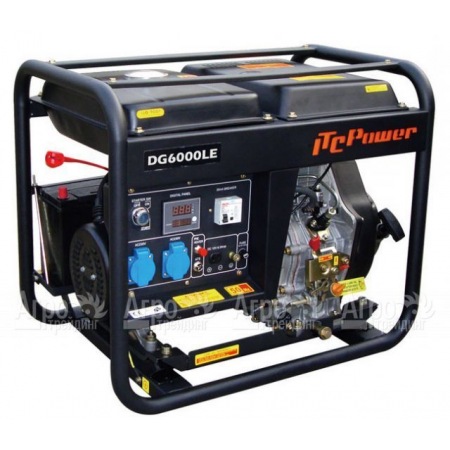 Дизельный генератор ITC Power DG6000LEK+ (дистанционный запуск+разъем для АВР) в Челябинске