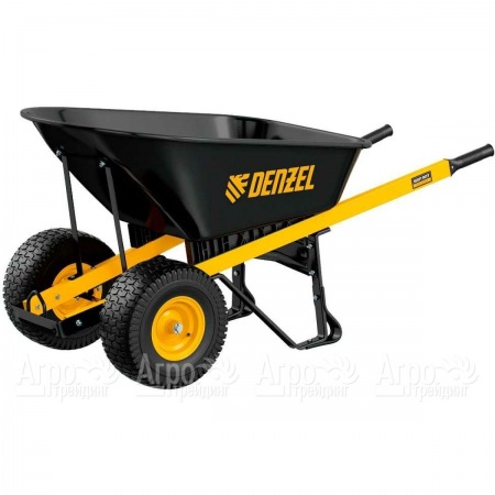 Тачка строительная усиленная Denzel 140 л, 250 кг  в Челябинске