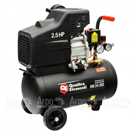Компрессор поршневой Quattro Elementi KM 24-260 в Челябинске