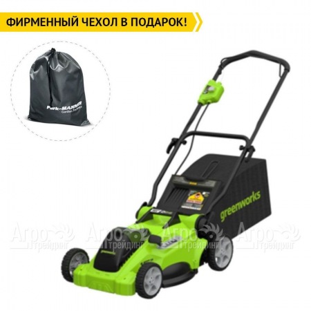 Газонокосилка аккумуляторная GreenWorks GD40LM16X (без аккумулятора и зарядного устройства) в Челябинске