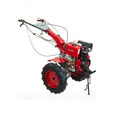 Дизельный мотоблок Weima WM1100B с двигателем WM186FB 9.0 л.с. с колесами 4.00-8 (Фрезы в комплекте!) в Челябинске