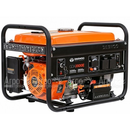 Бензогенератор Daewoo GDA 3500E 2.8 кВт  в Челябинске