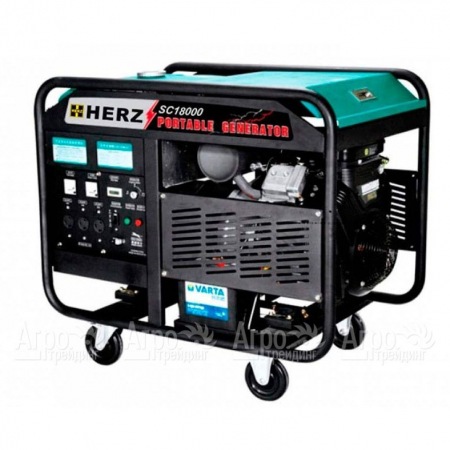 Бензогенератор Herz SC18000 13 кВт в Челябинске