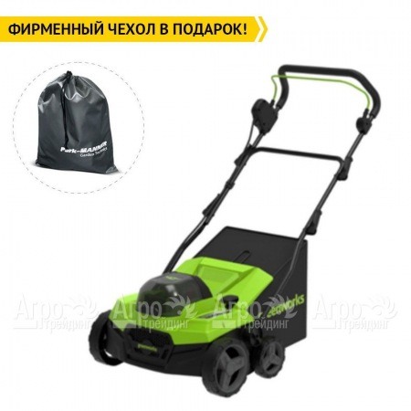 Аккумуляторный вертикуттер GreenWorks GD40SC38II (без аккумулятора и зарядного устройства) в Челябинске