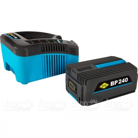 Набор ЗУ и АКБ BlueTech BC 2-40 + BP 240 для аккумуляторной техники DDE  в Челябинске