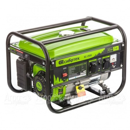 Бензогенератор Сибртех БС-2500 2 кВт в Челябинске