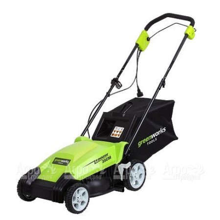 Газонокосилка электрическая GreenWorks GLM1035 1000 Вт в Челябинске