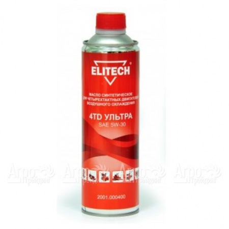Масло моторное Elitech 2001.000400 SAE 5W-30 0.6 л для 4-х тактных двигателей  в Челябинске