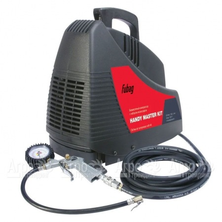 Компрессор поршневой безмасляный Fubag Handy Master Kit OL195 + 5 предметов в Челябинске