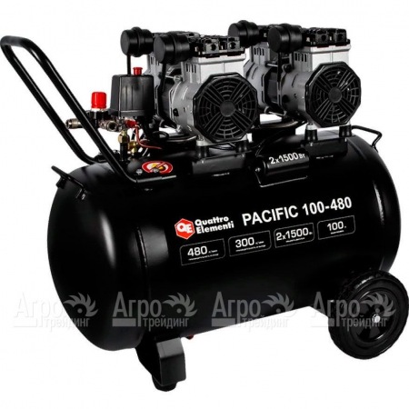 Компрессор безмаслянный Quattro Elementi Pacific 100-480 в Челябинске