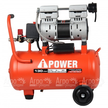 Компрессор безмасляный A-iPower AC130/25LF в Челябинске