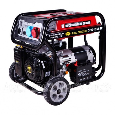 Бензогенератор DDE DPG10553E 7.5 кВт  в Челябинске