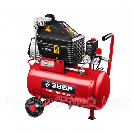 Компрессор воздушный безмасляный Зубр КП-200-24 Н6 в Челябинске