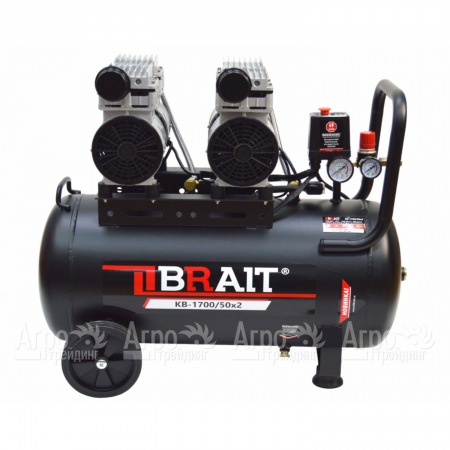 Компрессор безмаслянный Brait KB-1700/50X2 в Челябинске