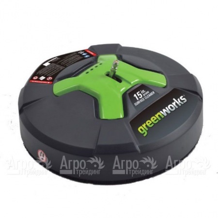 Насадка для очистки поверхностей 38 см для моек высокого давления GreenWorks GPWG4II, GPWG5II, GPW2000 в Челябинске