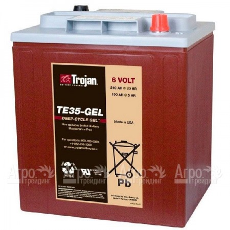 Тяговый свинцово-кислотный аккумулятор с жидким электролитом 6B 200 Ач для подметальных машин Lavor в Челябинске