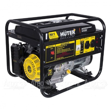 Бензогенератор Huter DY6500L 5.0 кВт в Челябинске