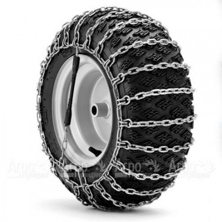 Цепи на колеса 155х50-8" для райдеров Husqvarna R 112C, R 112C5 в Челябинске