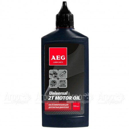 Масло минеральное AEG Universal 2T Motor Oil API TC 100 мл для 2-х тактных двигателей в Челябинске