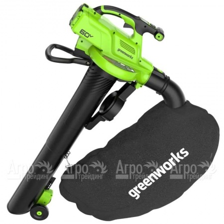Воздуходувка аккумуляторная GreenWorks GD60BVII (без аккумулятора и зарядного устройства) в Челябинске