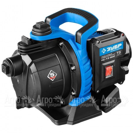 Поверхностный центробежный насос Зубр НС-Т3-800 в Челябинске