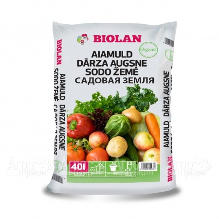 Садовая земля Organic Biolan 40 л в Челябинске