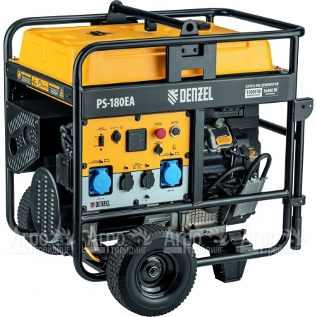 Бензогенератор Denzel PS-120EA 11 кВт в Челябинске
