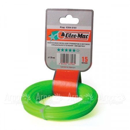 Леска 1.6 мм 15 м star для триммеров Oleo-Mac в Челябинске