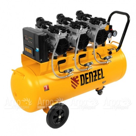 Компрессор безмасляный малошумный Denzel DLS 2250/100 в Челябинске