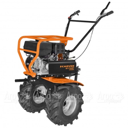 Мотоблок Carver МТ-7106WT, колеса экстрим (фрезы в комплекте)  в Челябинске