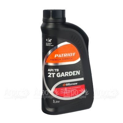 Масло минеральное Patriot G-Motion 2Т Garden API TB 1 л для 2-х тактных двигателей в Челябинске