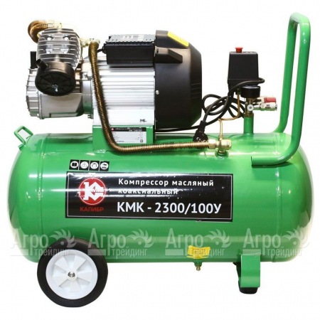 Компрессор масляный коаксиальный Калибр КМК-2300/100У в Челябинске