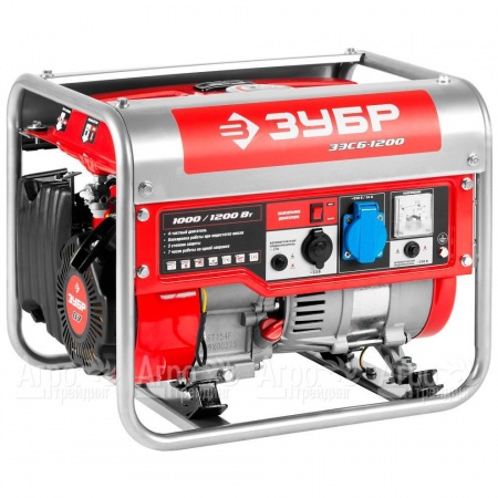 Бензогенератор Зубр ЗЭСБ-1200 1.2 кВт в Челябинске