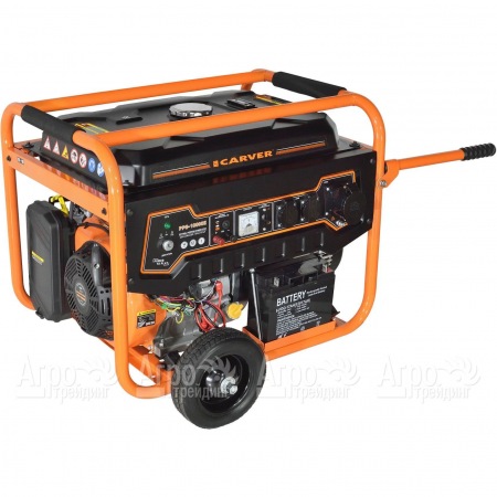 Бензогенератор Carver PPG-10000Е 8 кВт в Челябинске