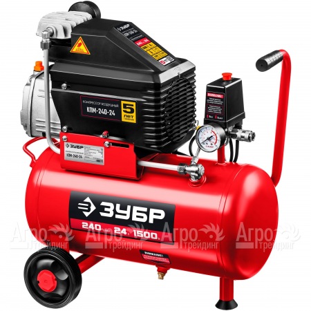 Компрессор воздушный Зубр КПМ-240-24 в Челябинске