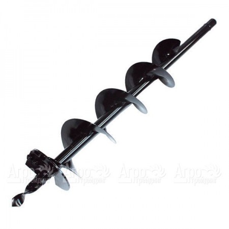 Бур (шнек) однозаходный 15х100 см для мотобура Caiman AG500-TB50, Oleo-Mac MTL51, MTL85R  в Челябинске