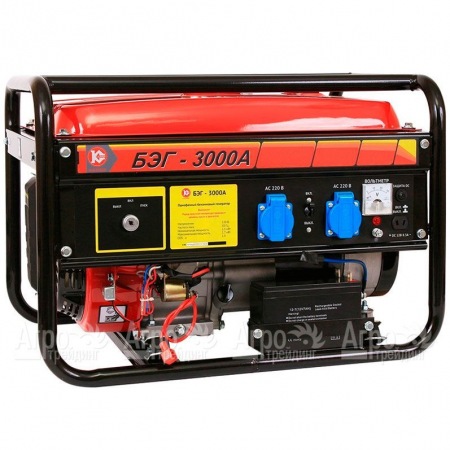 Бензогенератор Калибр БЭГ-3000А 2.5 кВт в Челябинске