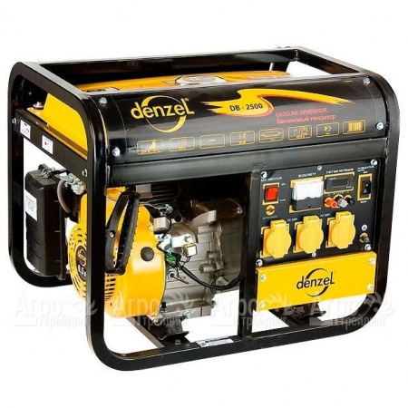 Бензогенератор Denzel DB2500 2 кВт в Челябинске