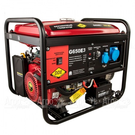 Бензогенератор DDE G650E3 6 кВт  в Челябинске