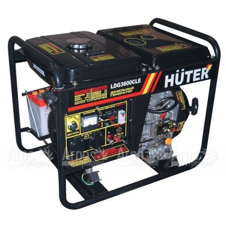 Дизельгенератор Huter LDG3600CLE 2.5 кВт в Челябинске