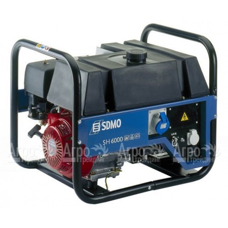 Бензогенератор SDMO SH 6000 S 6 кВт в Челябинске