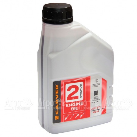 Минеральное моторное масло Carver 2 Stroke Engine oil, 0.6 л для 2-х тактных двигателей  в Челябинске